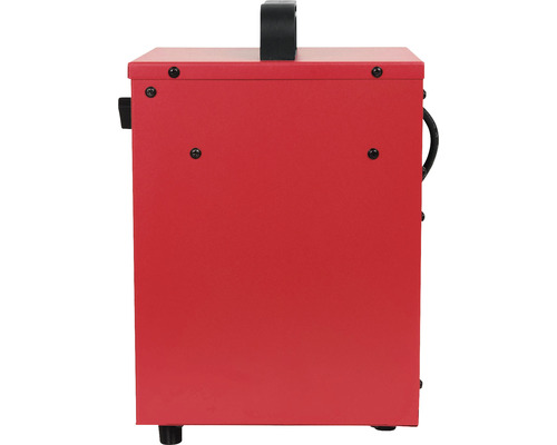 Rode gereedschapskist met handvat