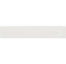 Witte radiator met digitaal display