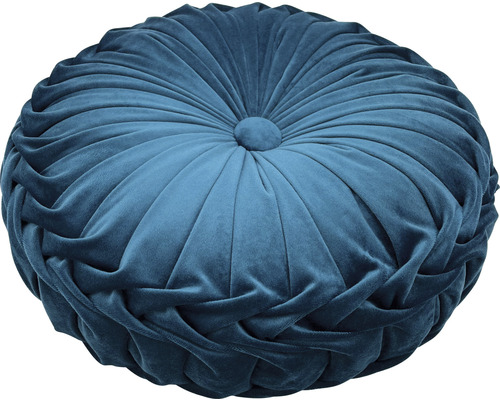 Rond kussen van fluweel