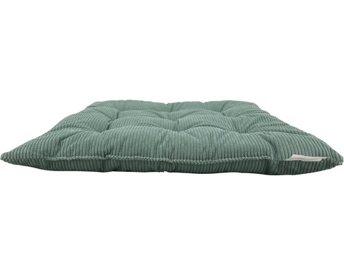 Vierkant corduroy zitkussen