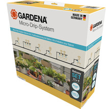 Verpakking van de Gardena Micro-Drip-System balkonset