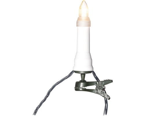 Kerstboomkaars met clip voor bevestiging