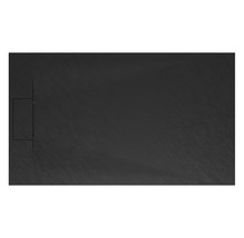 Rechthoekige douchebak met afvoer