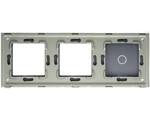 Drievoudig frame voor schakelaars en stopcontacten