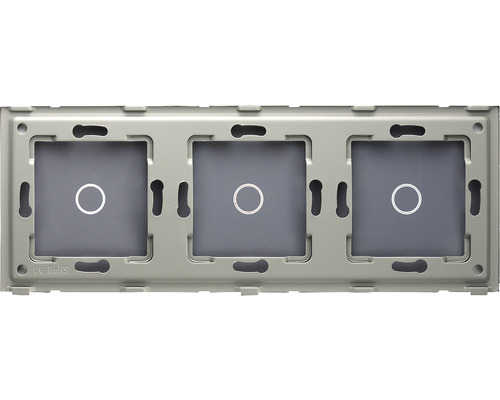 Drievoudig schakelraam voor lichtschakelaar