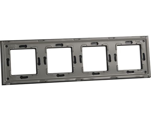 Vier-voudig frame voor schakelaars en stopcontacten
