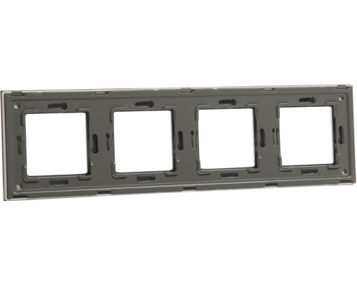 Vierfach frame voor schakelaars en stopcontacten