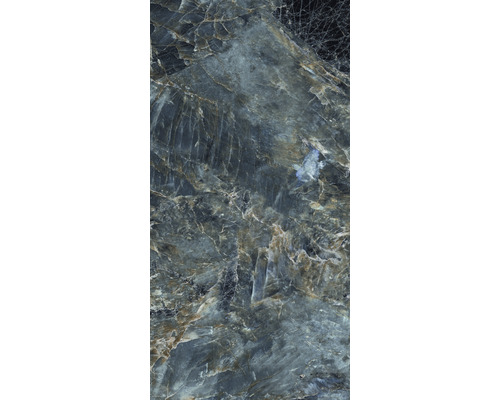 Wand- en vloertegel Atlantic dark blue 120x60 cm