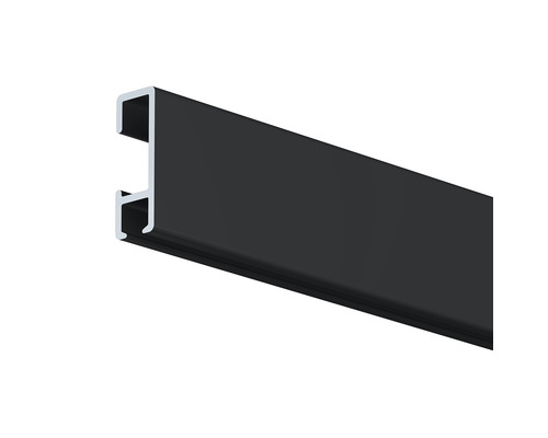 Zwart aluminium profiel