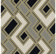 Behang met geometrisch patroon