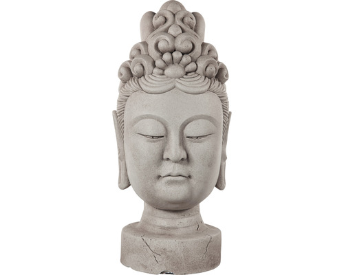 ELITE Boeddha oriental grijs 22x24x46 cm