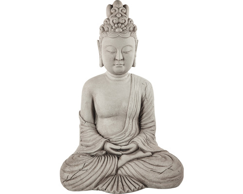 ELITE Boeddha oriental grijs 38x29x56 cm