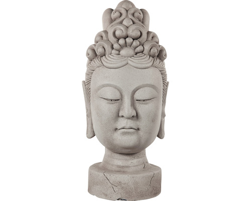 ELITE Boeddha oriental grijs 17x19x38 cm