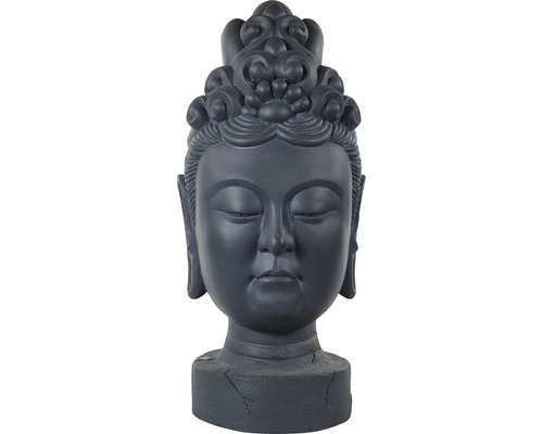 ELITE Boeddha oriental antraciet 22x24x46 cm