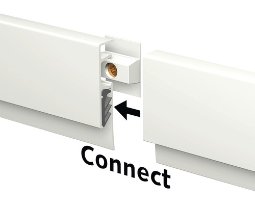 Verbindingsstuk voor plinten