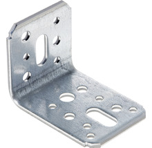 Metalen hoekverbinder met gaten