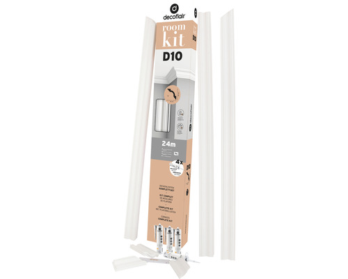 Decoflair sierlijsten kamerset D10 met montagelijm en verstekbak