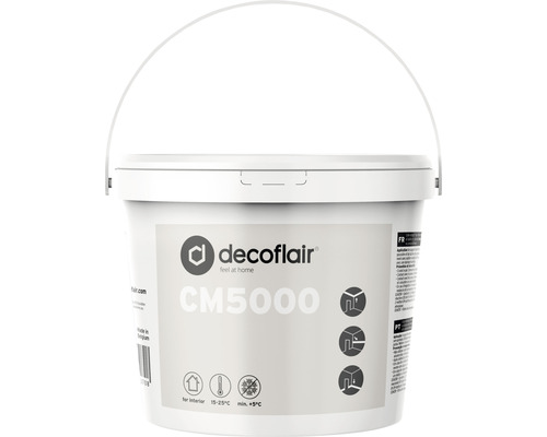 DECOFLAIR Lijm CM 5000 voor polystyreen 5 kg Emmer Decoflair CM5000 voor binnen
