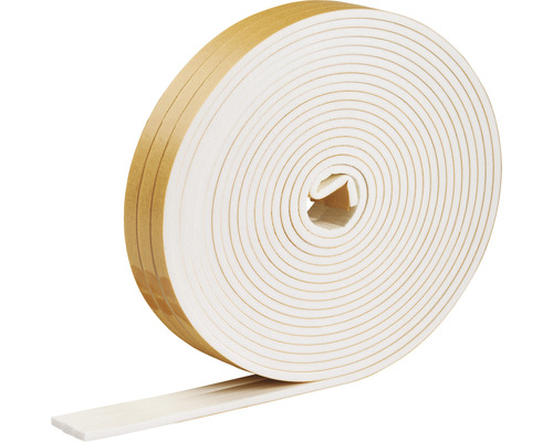 Rol afdichtband van schuimrubber met kleeflaag
