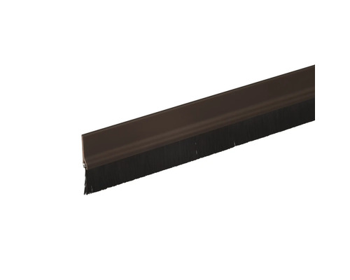 FIX-O-MOLL Standard tochtstrip voor deuren zelfklevend bruin 46 mm x 1 m