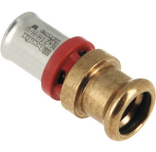 Persfitting van metaal met rode ring