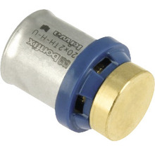 Domfix metalen persfitting met een diameter van 20x2 millimeter