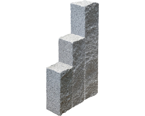 Drietrapsblok van beton voor de tuinbouw