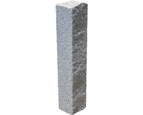 LUSIT Palissade natura ambiente grijs 15 x 16 x 80 cm