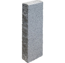 Grijze betonnen muursteen