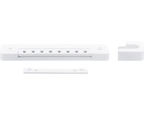 Garderobe rail met accessoires voor wandmontage