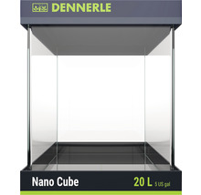 DENNERLE Aquarium Nano Cube 20 L, 26,5x26,5x31 cm