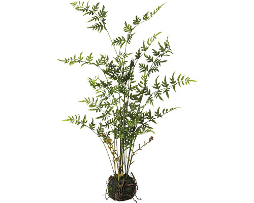 Kunstplant Varen met kluit groen H 79 cm