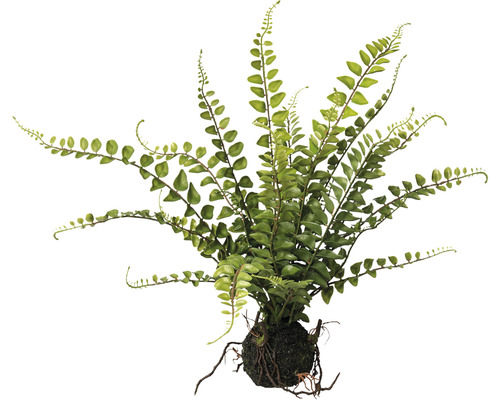Kunstplant Varen met kluit groen H 43 cm