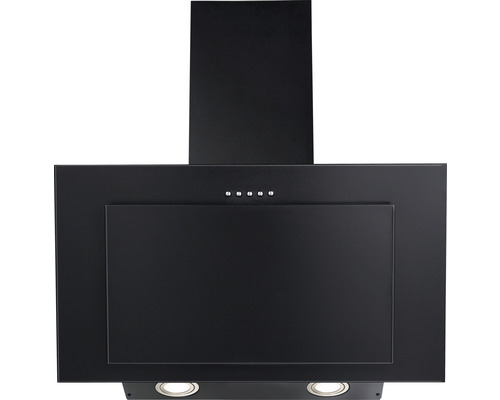 Zwarte afzuigkap voor de keuken