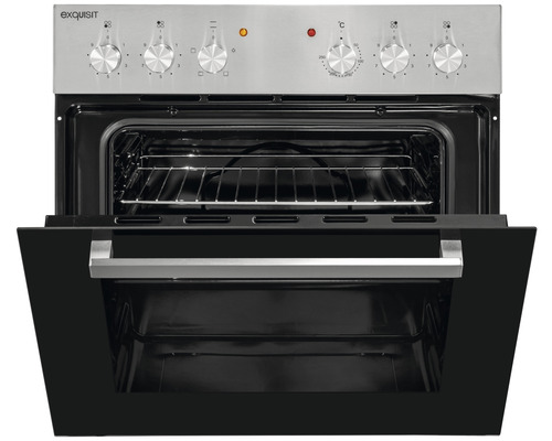 Exquisit inbouwoven met open deur