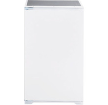 Witte vriezer met plat ontwerp