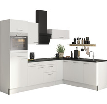 OPTIFIT Hoekkeuken zonder apparatuur Bengt932 wit mat 270x60 cm