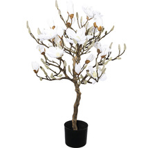 Decoratieve magnolia boom in pot als kunstplant