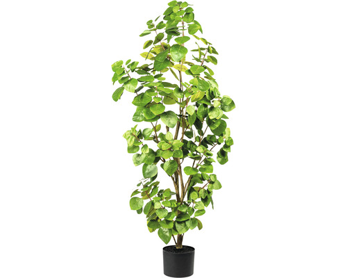 Kunstplant Eucalyptus groen in pot H 120 cm