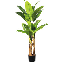Kunstmatige bananenplant in pot ter decoratie