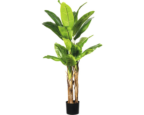 Kunstmatige bananenplant in pot ter decoratie