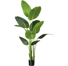 Kunstmatige kamerplant Strelitzia in pot