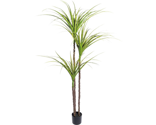 Kunstplant Dracaena groen in pot H 180 cm