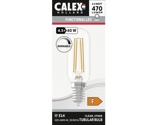 CALEX LED lamp E14/4,5W T26 warmwit helder