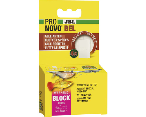 JBL ProNovo Bel Vissenvoer weekend 4 st