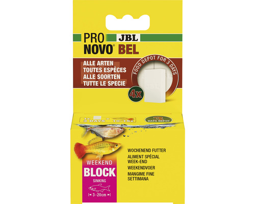 JBL Pro Novo Bel weekendvoer voor vissen