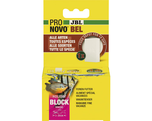 JBL Pro Novo Bel voederblok voor alle vissoorten, 14 dagen voederdepot