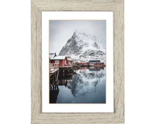 HAMA Fotolijst Oslo hout grijs 10x15 cm