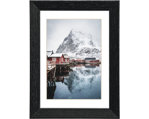 HAMA Fotolijst Oslo hout zwart 10x15 cm