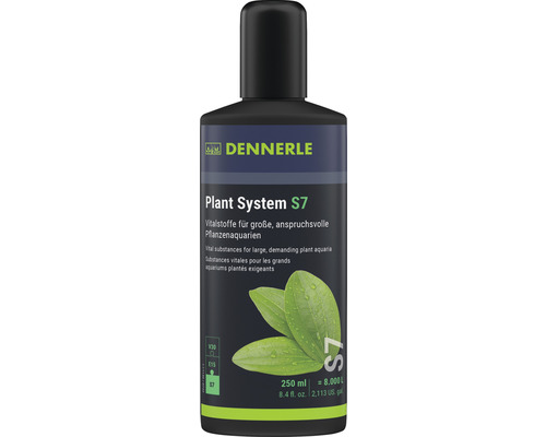 DENNERLE Aquariumplantenbemesting Plant System S7, 250 ml DENNERLE Aquariumplantenbemesting Plant System S7, 250 ml